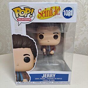 FunkoPop Television Jerry Seinfeld Vinyl Figure Sitcom Comedian IOB